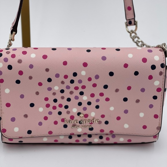 Kate Spade Pink Shoulder Bag with Elegant Design - Picture 1 of 5